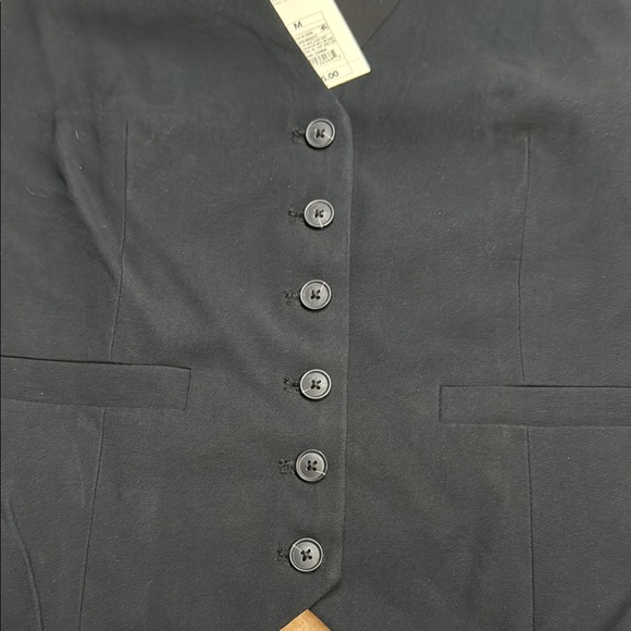 a new day Black Button-Down Vest - Picture 2 of 6